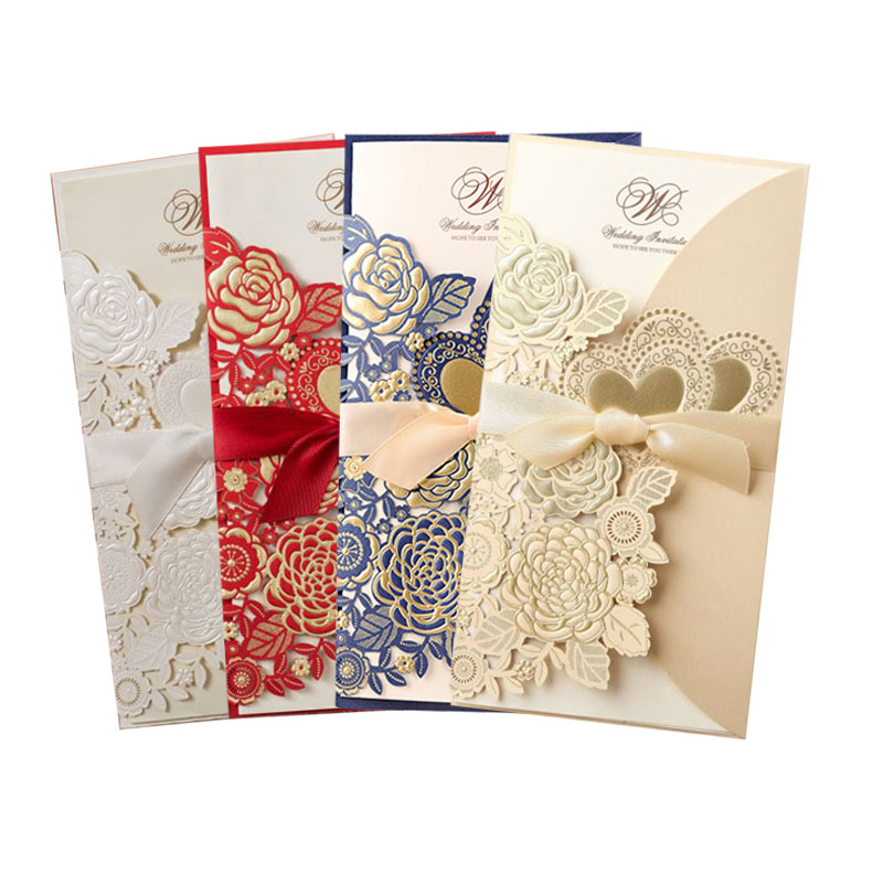 Wedding Supply Business - 5/10 pezzi biglietti per inviti di