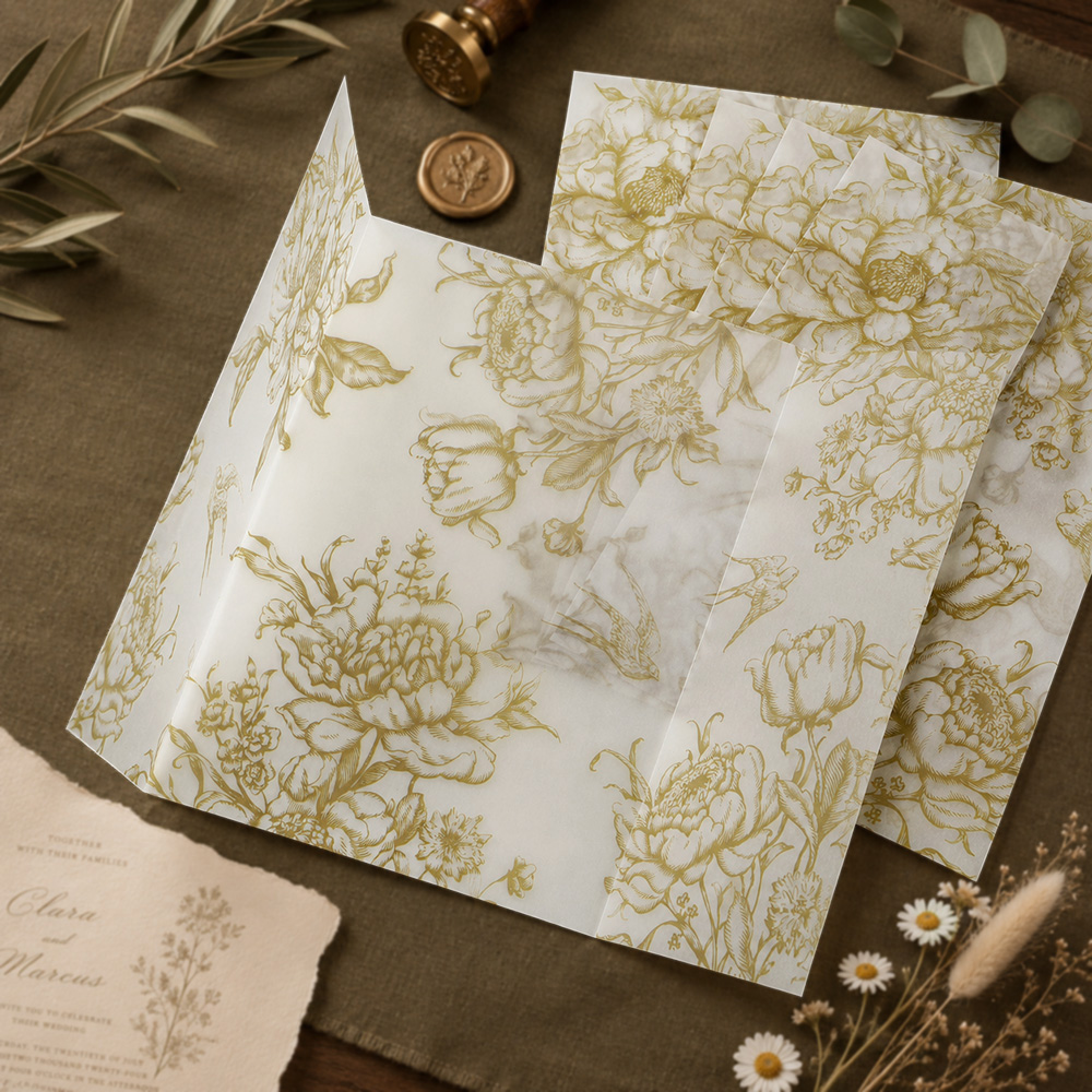 Wedding Envelopes - 20/50 pezzi di carta velina con