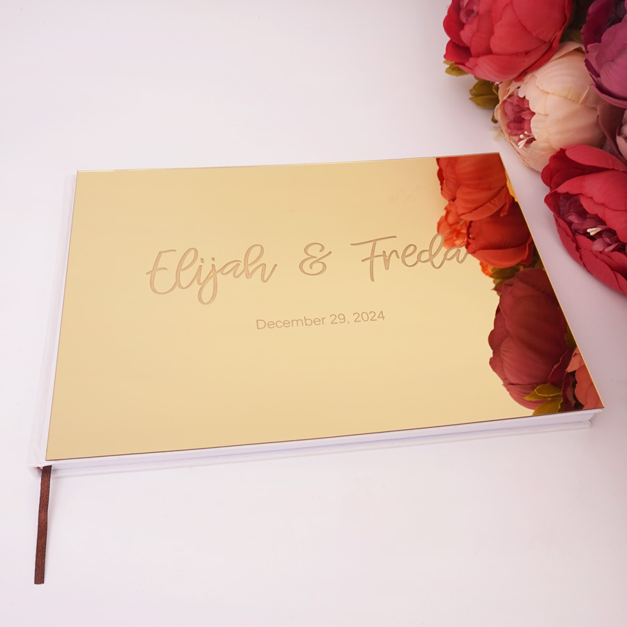 Personalized Guest Book - 25*18 CM libro degli ospiti personalizzato