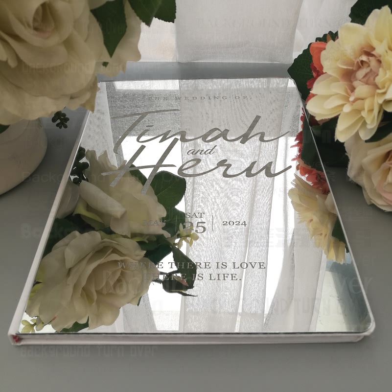 Personalized Guest Book - Libro degli Ospiti Personalizzato per Matrimonio,