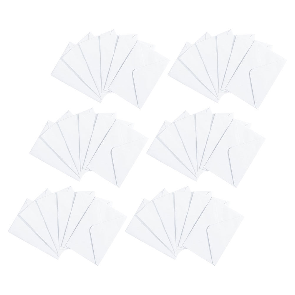 Wedding Envelopes - 50 Buste Bianche in Carta Spessa