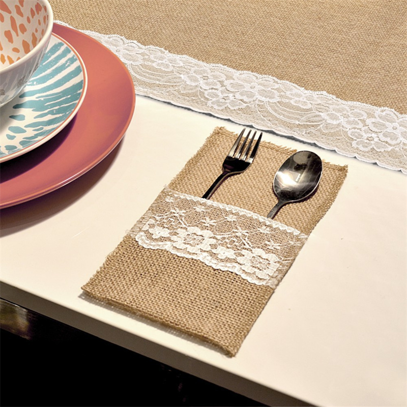 Sacchetto Portaposate in Iuta  - Wedding Supply Rentals recensione e prezzo