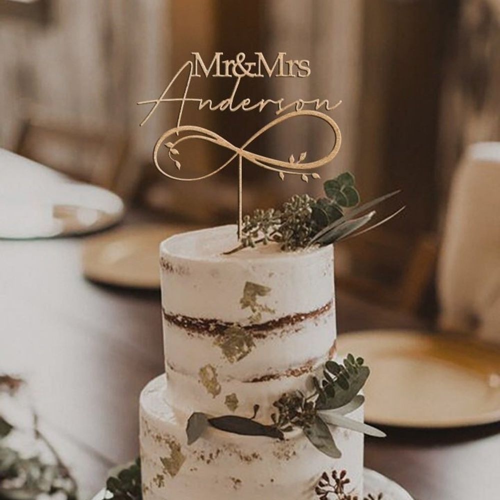 Topper per torta personalizzat - Wedding Supply Rentals recensione e prezzo