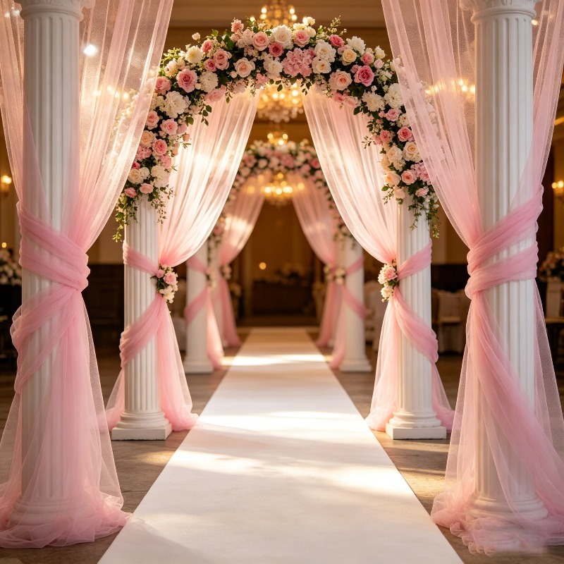 Tenda a drappeggio in tulle ro - Wedding Balloon Arch recensione e prezzo
