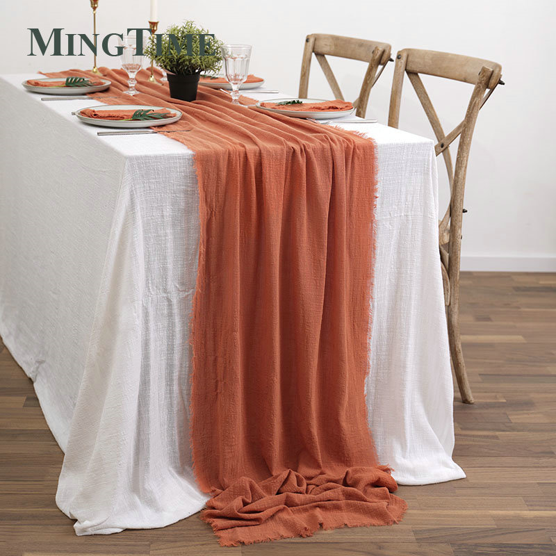Runner da tavola garza di coto - Wedding Supply Rentals recensione e prezzo
