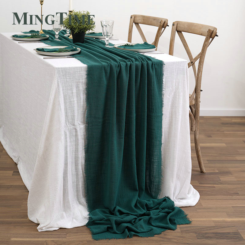 Runner da tavola garza di coto - Wedding Supply Rentals recensione e prezzo
