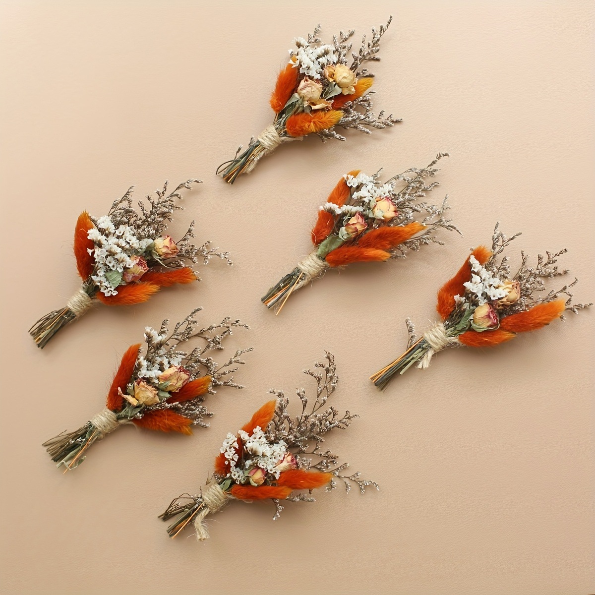 6 Bouquet/Lotto di Fiori Secch - Wedding Supply Rentals recensione e prezzo