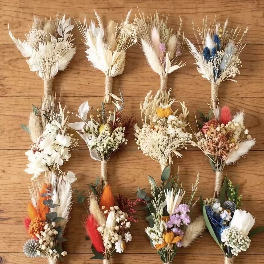 6 Bouquet/Lotto di Fiori Secch - Wedding Supply Rentals recensione e prezzo