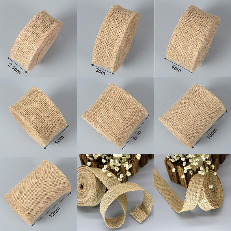 2M/Roll Naturale Juta tela Nas - Wedding Supply Rentals recensione e prezzo