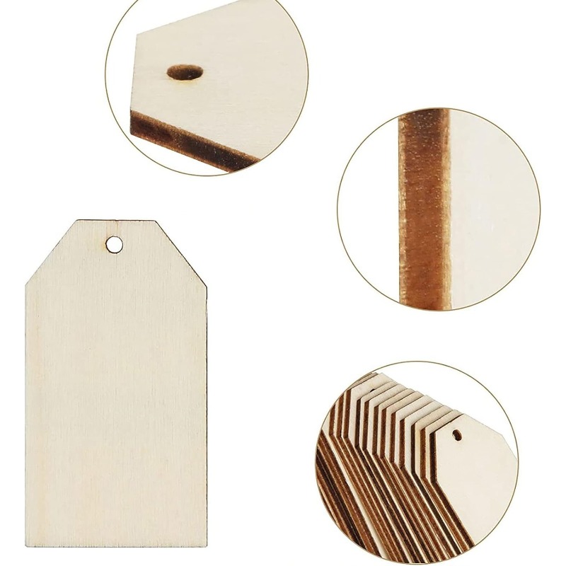 10 etichette regalo in legno,  - Wedding Supply Rentals recensione e prezzo