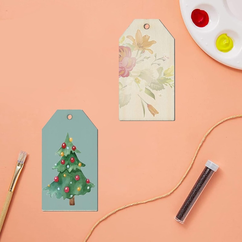 10 etichette regalo in legno,  - Wedding Supply Rentals recensione e prezzo