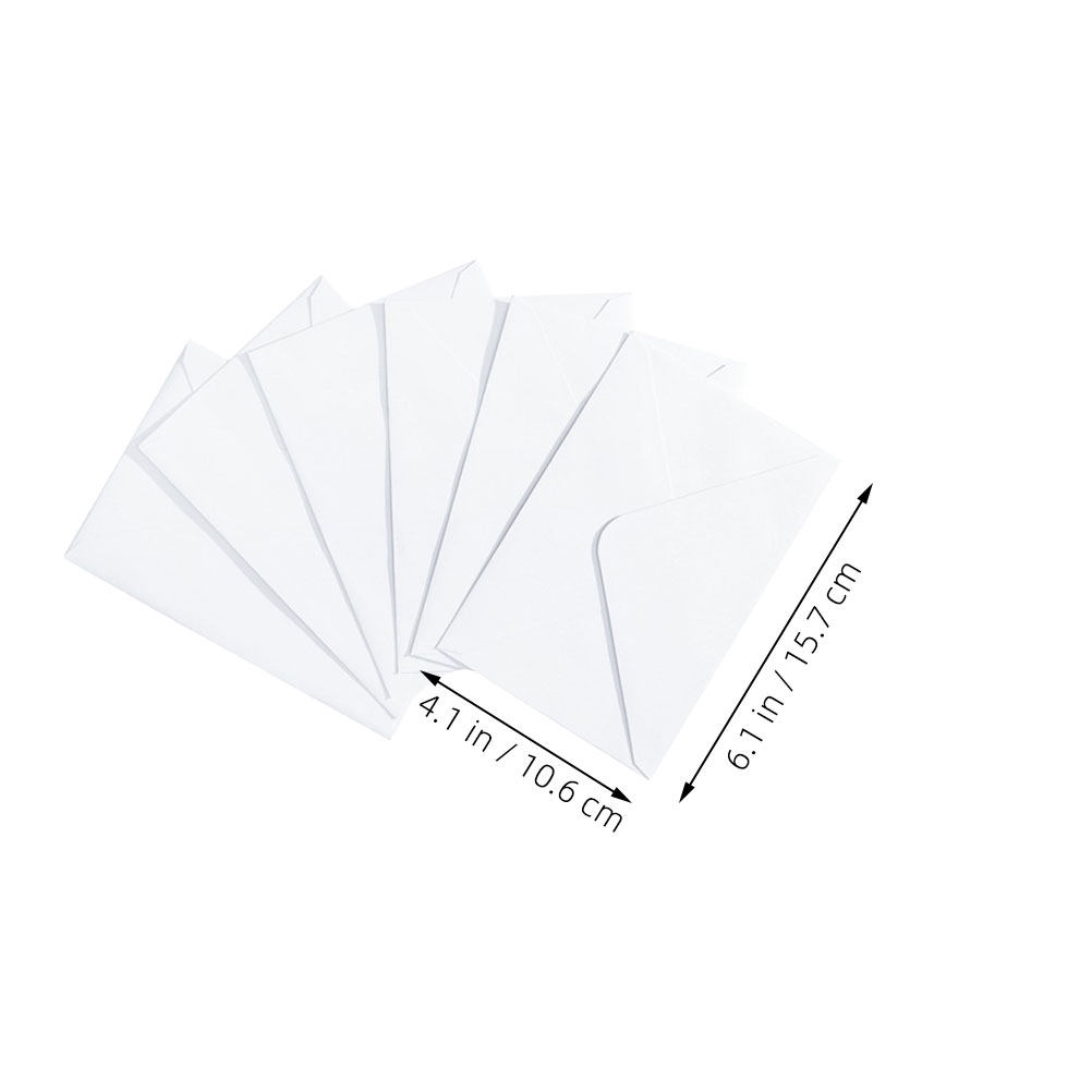 50 buste bianche formato B6, s - Wedding Envelopes recensione e prezzo