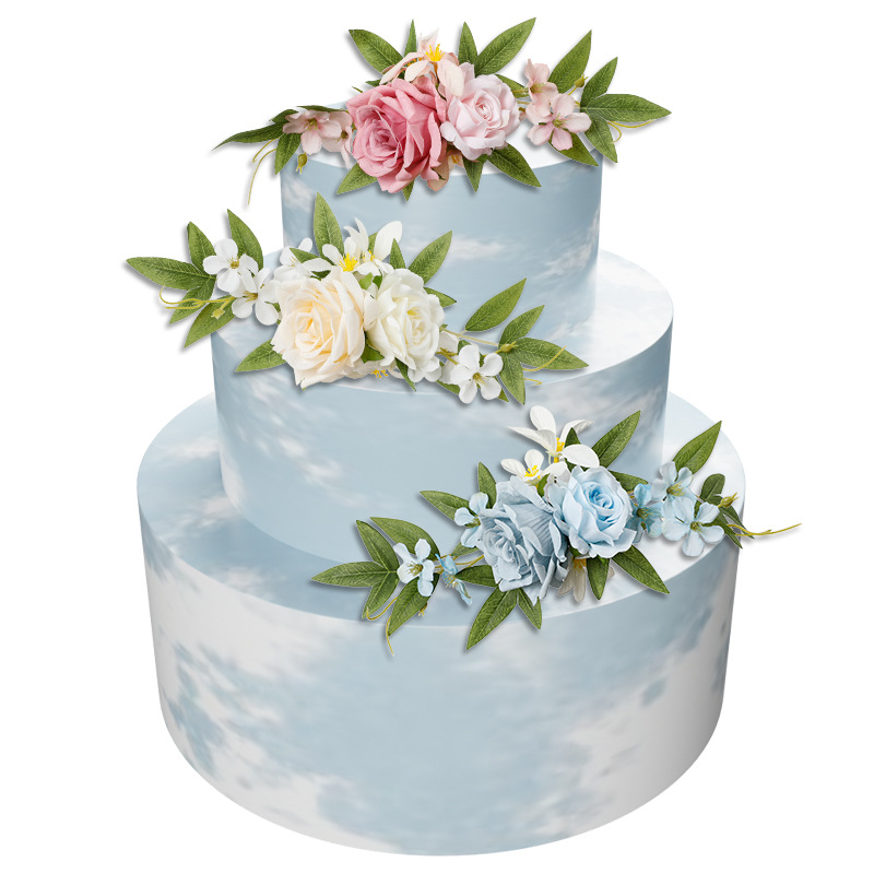 Yannew Pre-made Pink White Cak - Wedding Supply Rentals recensione e prezzo